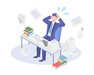 依頼会社との調整に追われる